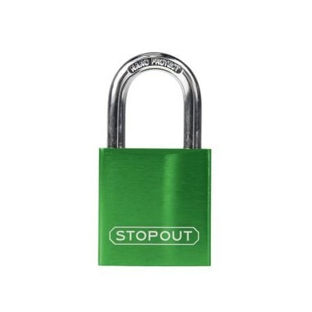 Accuform STOPOUT ANODIZED ALUMINUM KDL682GN KDL682GN